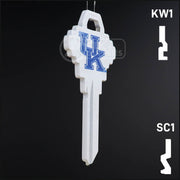 Uncut Key Blank | NCAA Kentucky | Choose Keyway Residential-Commercial Key Ilco