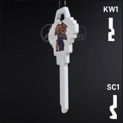 Uncut Key Blank | NCAA Kentucky | Choose Keyway Residential-Commercial Key Ilco