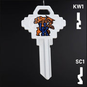 Uncut Key Blank | NCAA Kentucky | Choose Keyway Residential-Commercial Key Ilco