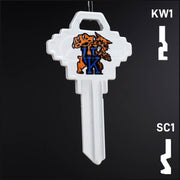 Uncut Key Blank | NCAA Kentucky | Choose Keyway Residential-Commercial Key Ilco