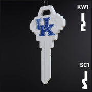 Uncut Key Blank | NCAA Kentucky | Choose Keyway Residential-Commercial Key Ilco