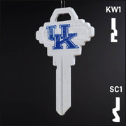 Uncut Key Blank | NCAA Kentucky | Choose Keyway Residential-Commercial Key Ilco