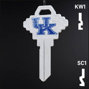 Uncut Key Blank | NCAA Kentucky | Choose Keyway Residential-Commercial Key Ilco