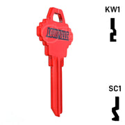 Uncut Key Blank | NCAA Louisville | Choose Keyway Residential-Commercial Key Ilco