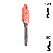 Uncut Key Blank | NFL Cincinnati Bengals | Choose Keyway Residential-Commercial Key Ilco
