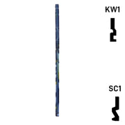 Uncut Key Blank | NHL Nashville Predators | Choose Keyway Residential-Commercial Key Ilco