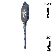Uncut Key Blank | NHL Nashville Predators | Choose Keyway Residential-Commercial Key Ilco