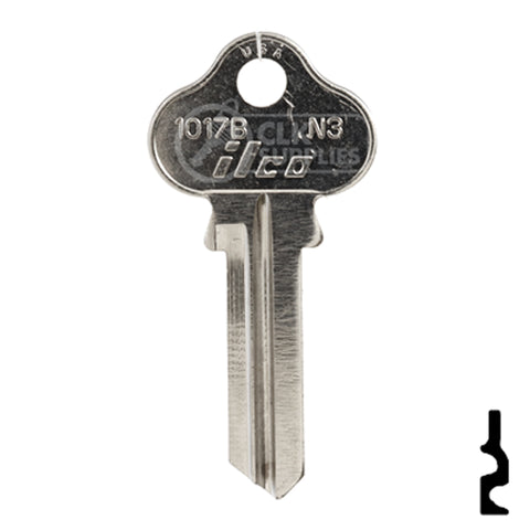 Uncut Key Blank | Norwalk | 1017B, N3