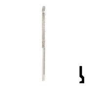 Uncut Key Blank | Papaiz | PZ1 Residential-Commercial Key Ilco
