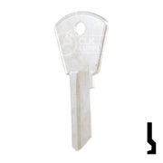 Uncut Key Blank | Papaiz | PZ1 Residential-Commercial Key Ilco