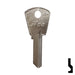 Uncut Key Blank | Papaiz | PZ2 Residential-Commercial Key Ilco