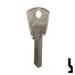 Uncut Key Blank | Papaiz | PZ2 Residential-Commercial Key Ilco