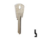 Uncut Key Blank | Papaiz | PZ2 Residential-Commercial Key Ilco