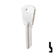 Uncut Key Blank | Papaiz | PZ2 Residential-Commercial Key Ilco