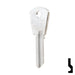 Uncut Key Blank | Papaiz | PZ2 Residential-Commercial Key Ilco