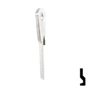 Uncut Key Blank | Papaiz | PZ2 Residential-Commercial Key Ilco