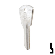 Uncut Key Blank | Papaiz | PZ2 Residential-Commercial Key Ilco