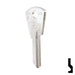 Uncut Key Blank | Papaiz | PZ2 Residential-Commercial Key Ilco