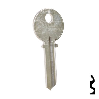 Uncut  Key Blank | Penn | 1016, P1 Residential-Commercial Key Ilco