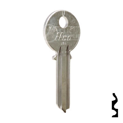 Uncut  Key Blank | Penn | 1016, P1 Residential-Commercial Key Ilco