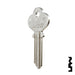 Uncut Key Blank | Penn | 1016N Residential-Commercial Key Ilco