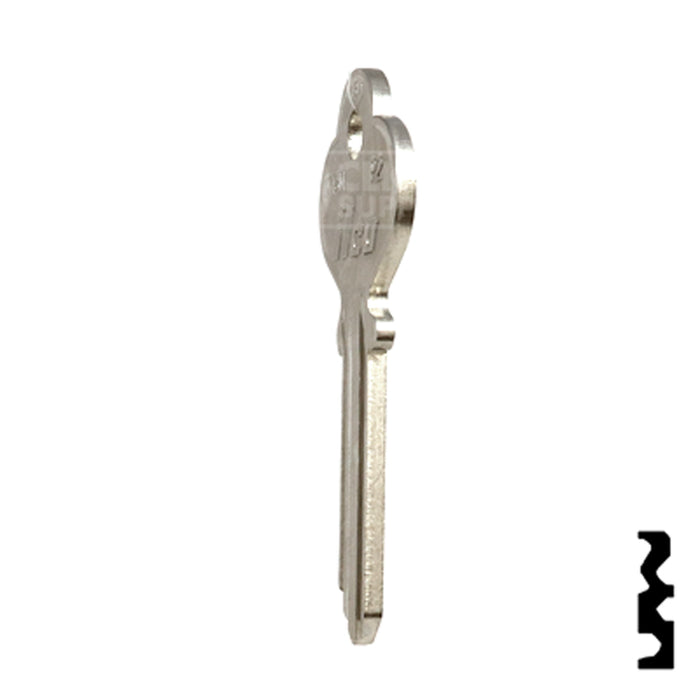 Uncut Key Blank | Penn | 1016N Residential-Commercial Key Ilco