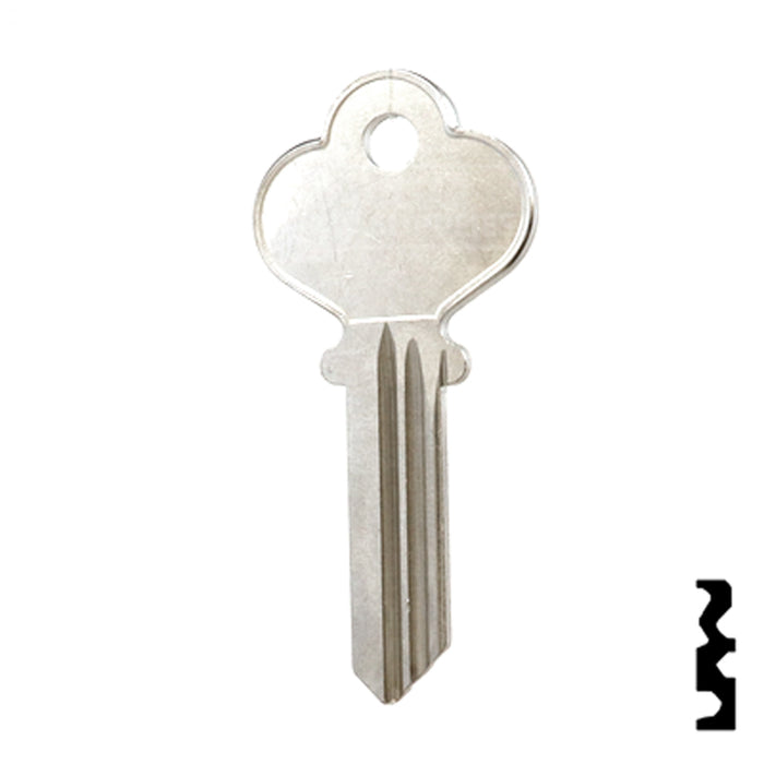 Uncut Key Blank | Penn | 1016N Residential-Commercial Key Ilco