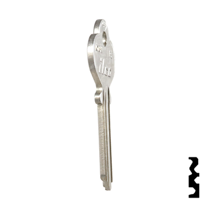 Uncut Key Blank | Penn | 1016N Residential-Commercial Key Ilco