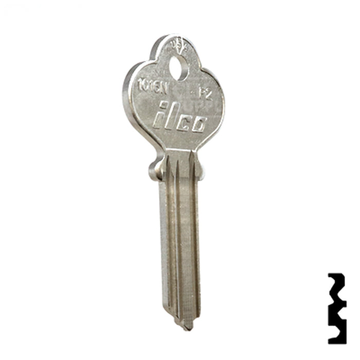 Uncut Key Blank | Penn | 1016N Residential-Commercial Key Ilco