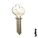 Uncut Key Blank | Penn | 1016N Residential-Commercial Key Ilco