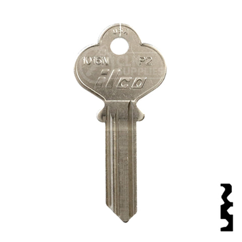 Uncut Key Blank | Penn | 1016N Residential-Commercial Key Ilco