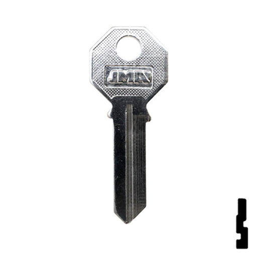 Uncut Key Blank | Phillips Mexico | PHI-52, PHA1 Residential-Commercial Key JMA USA