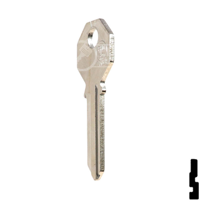 Uncut Key Blank | Phillips Mexico | PHI-52, PHA1 Residential-Commercial Key JMA USA