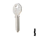 Uncut Key Blank | Phillips Mexico | PHI-52, PHA1 Residential-Commercial Key JMA USA