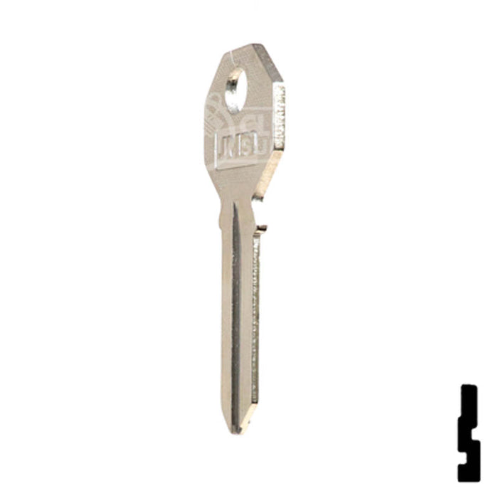 Uncut Key Blank | Phillips Mexico | PHI-52, PHA1 Residential-Commercial Key JMA USA