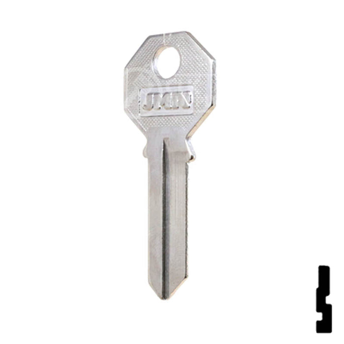 Uncut Key Blank | Phillips Mexico | PHI-52, PHA1 Residential-Commercial Key JMA USA