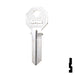 Uncut Key Blank | Phillips Mexico | PHI-52, PHA1 Residential-Commercial Key JMA USA