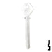 Uncut Key Blank | Phillips | PHI-52L, PHA2 Residential-Commercial Key JMA USA