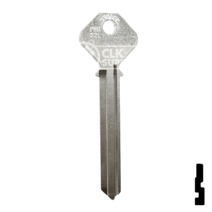 Uncut Key Blank | Phillips | PHI-52L, PHA2 Residential-Commercial Key JMA USA