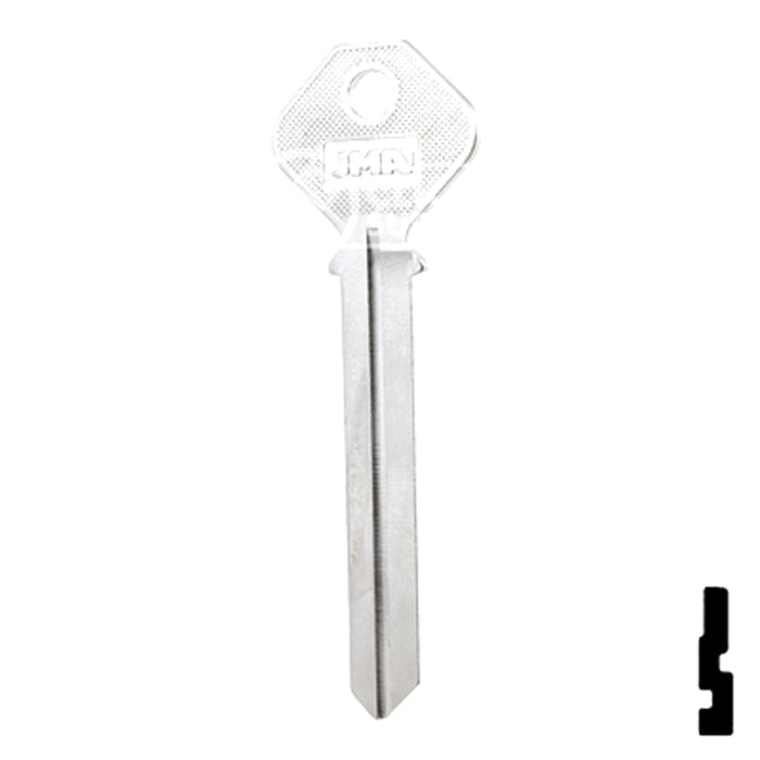 Uncut Key Blank | Phillips | PHI-52L, PHA2 Residential-Commercial Key JMA USA