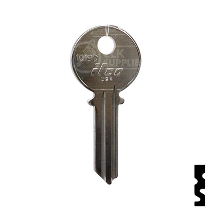 Uncut Key Blank | Reading | 1019D Residential-Commercial Key Ilco