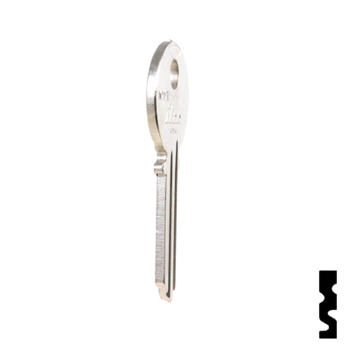 Uncut Key Blank | Reading | 1019D Residential-Commercial Key Ilco