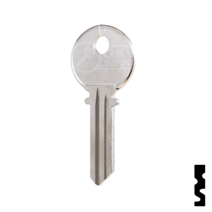 Uncut Key Blank | Reading | 1019D Residential-Commercial Key Ilco