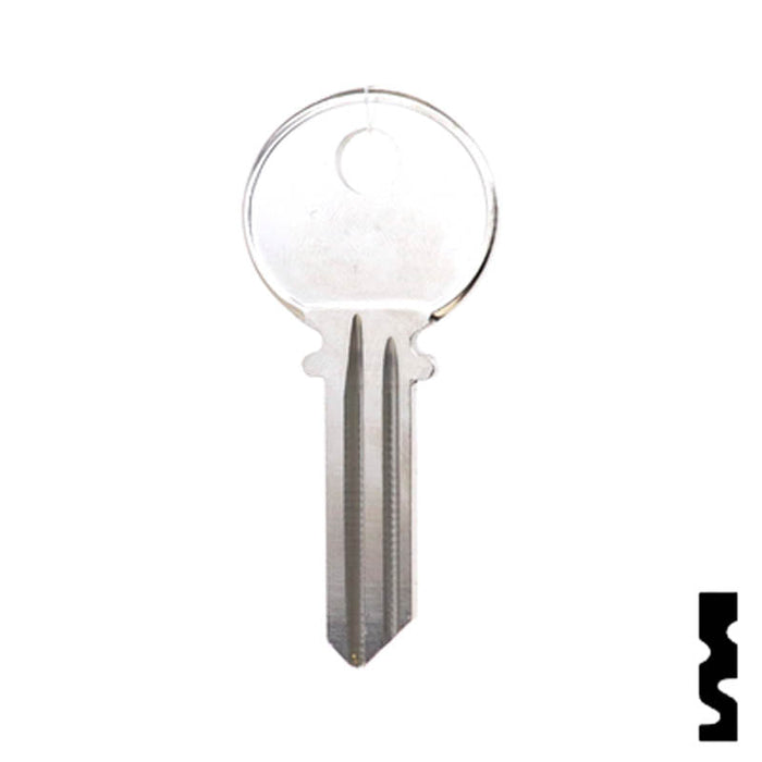 Uncut Key Blank | Reading | 1019D Residential-Commercial Key Ilco