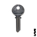 Uncut Key Blank | Reading | 1019D Residential-Commercial Key Ilco