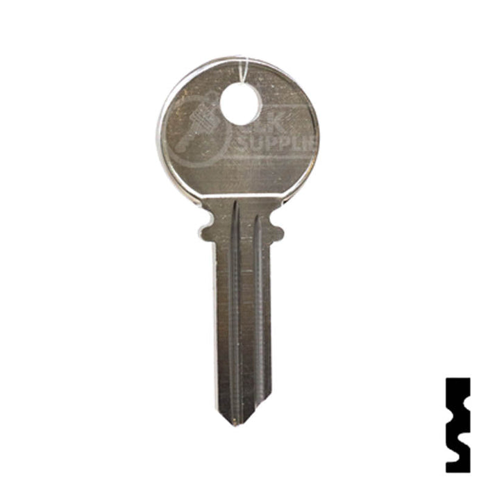 Uncut Key Blank | Reading | 1019D Residential-Commercial Key Ilco