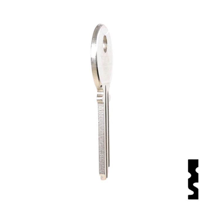 Uncut Key Blank | Reading | 1019D Residential-Commercial Key Ilco