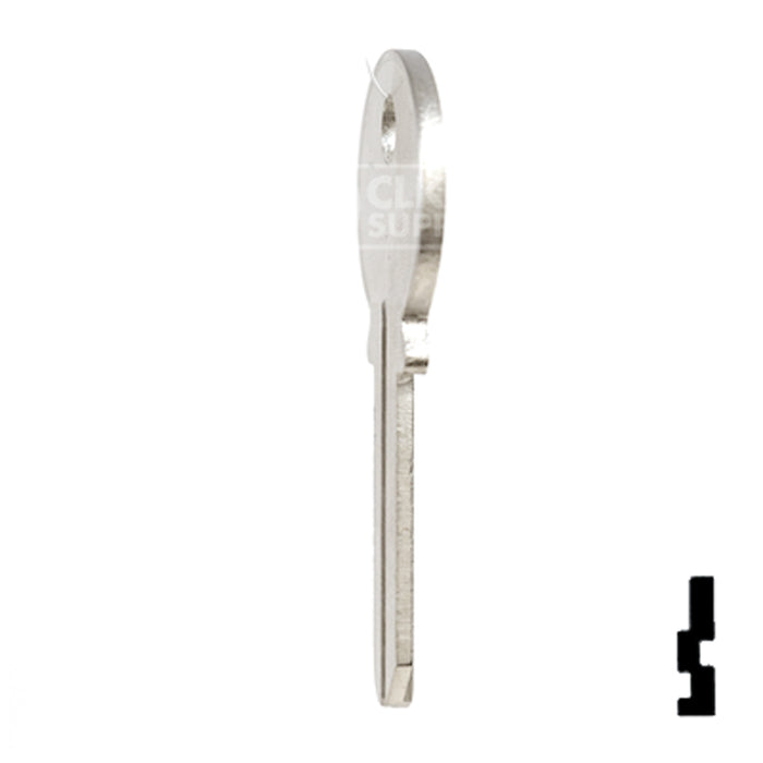 Uncut Key Blank | Reading | RE1, 1019 Residential-Commercial Key Ilco