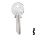 Uncut Key Blank | Reading | RE1, 1019 Residential-Commercial Key Ilco