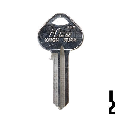 Uncut  Key Blank | Russwin | 1011GH, RU44 Residential-Commercial Key Ilco